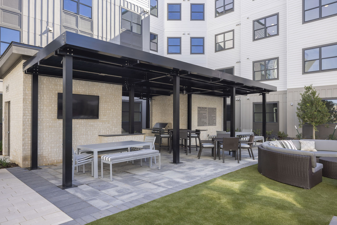 Grill area at Prose Canopy