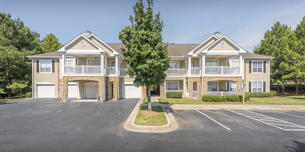 building at The Lex at Brier Creek Apartments