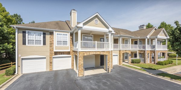 building at The Lex at Brier Creek Apartments