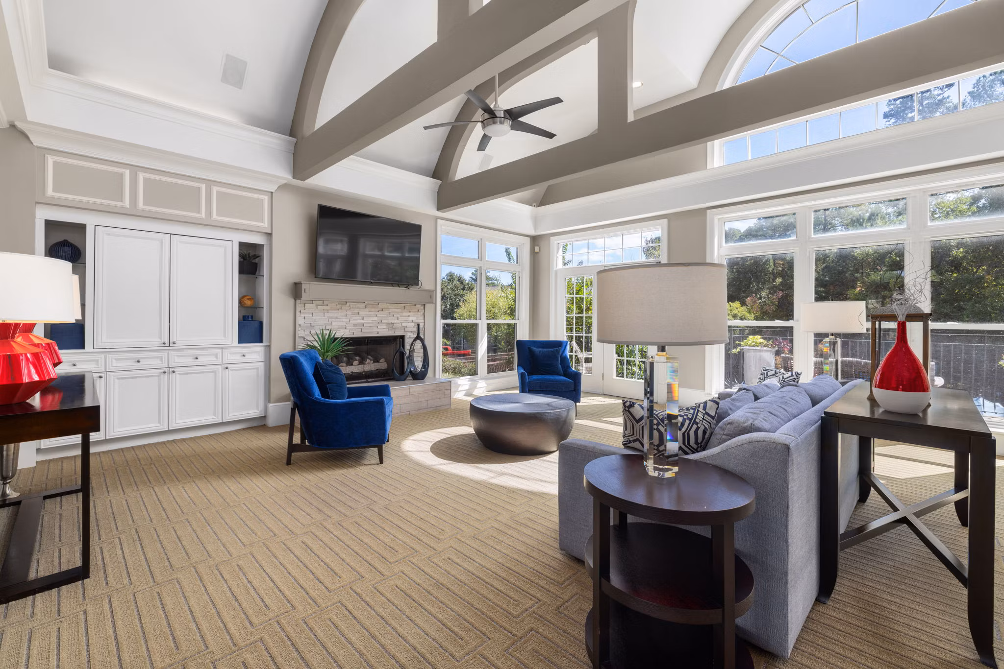 clubhouse at The Lex at Brier Creek Apartments 