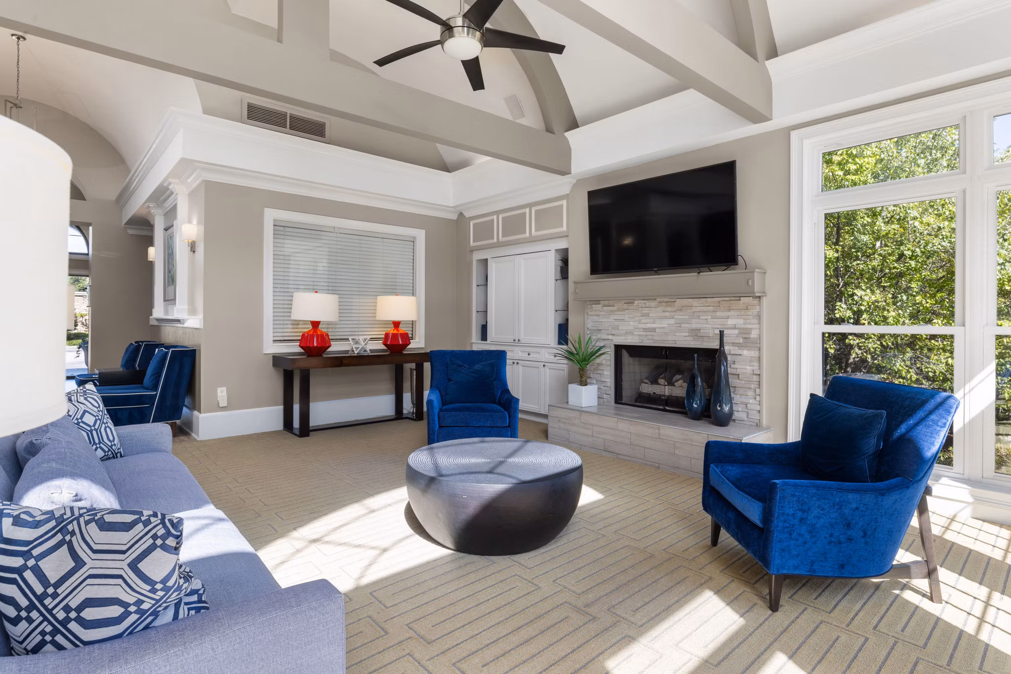 clubhouse at The Lex at Brier Creek Apartments 