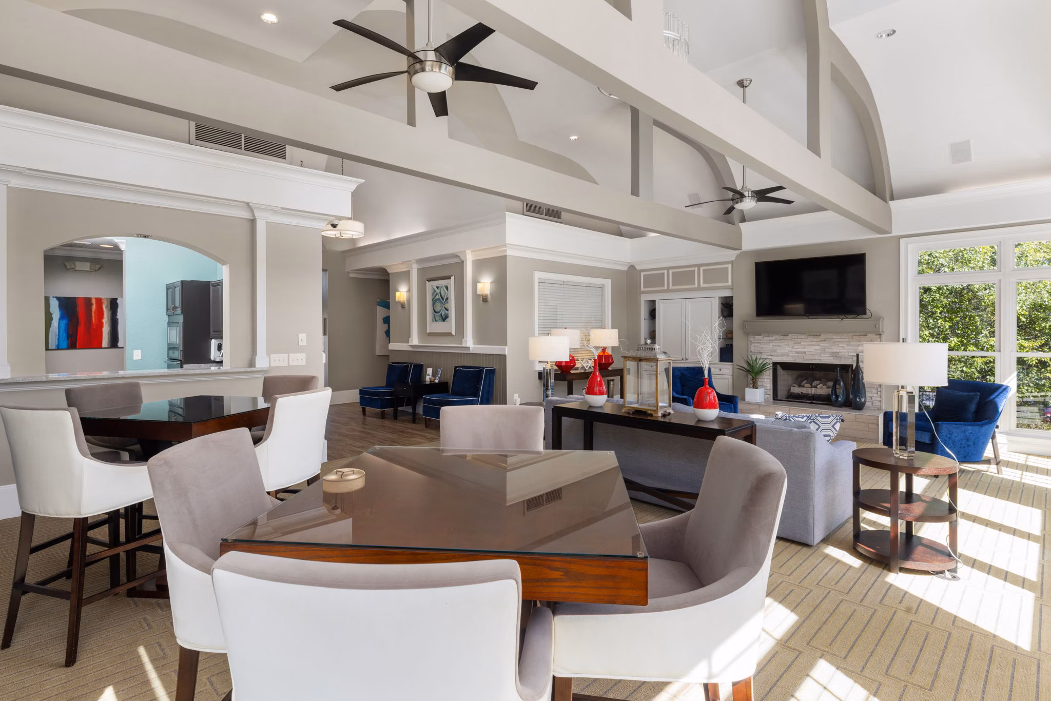 clubhouse at The Lex at Brier Creek Apartments 