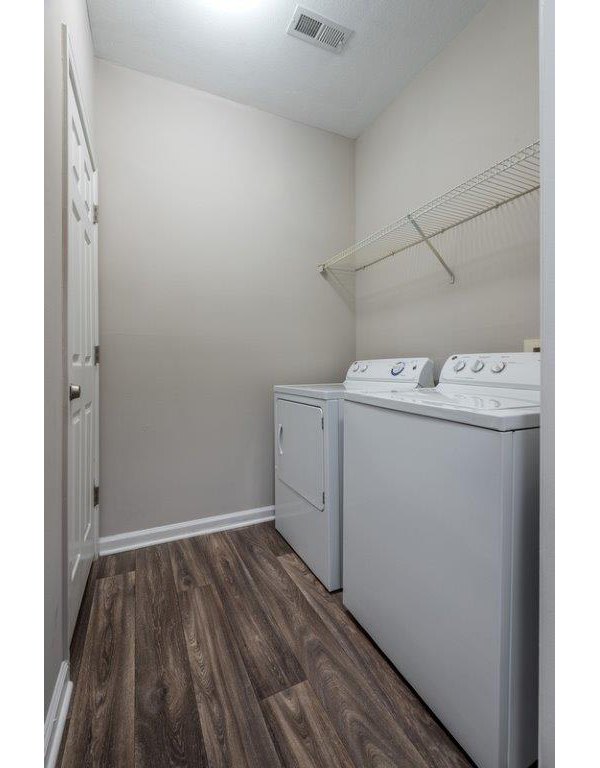 laundry room at The Lex at Brier Creek Apartments