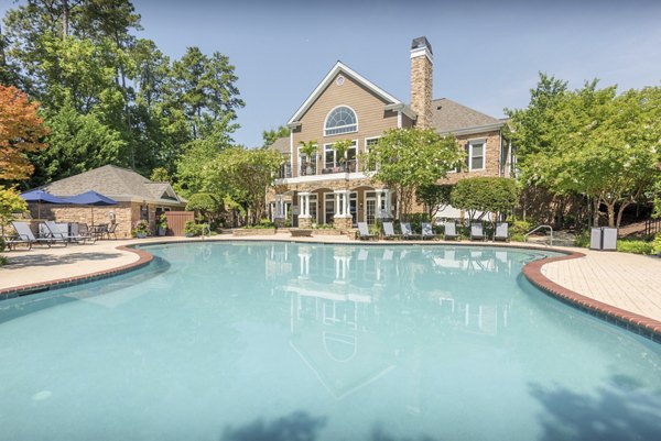 pool at The Lex at Brier Creek Apartments