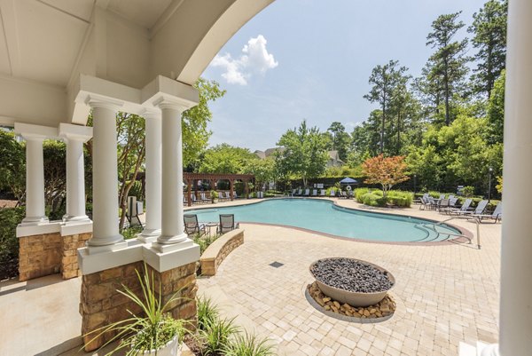 pool at The Lex at Brier Creek Apartments