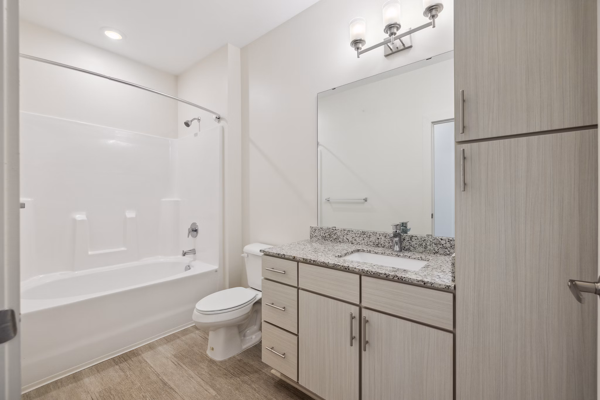 bathroom at The Duke of Charleston Apartments