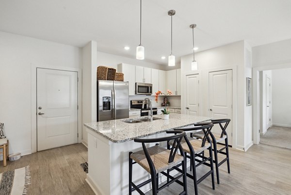 kitchen at The Duke of Charleston Apartments