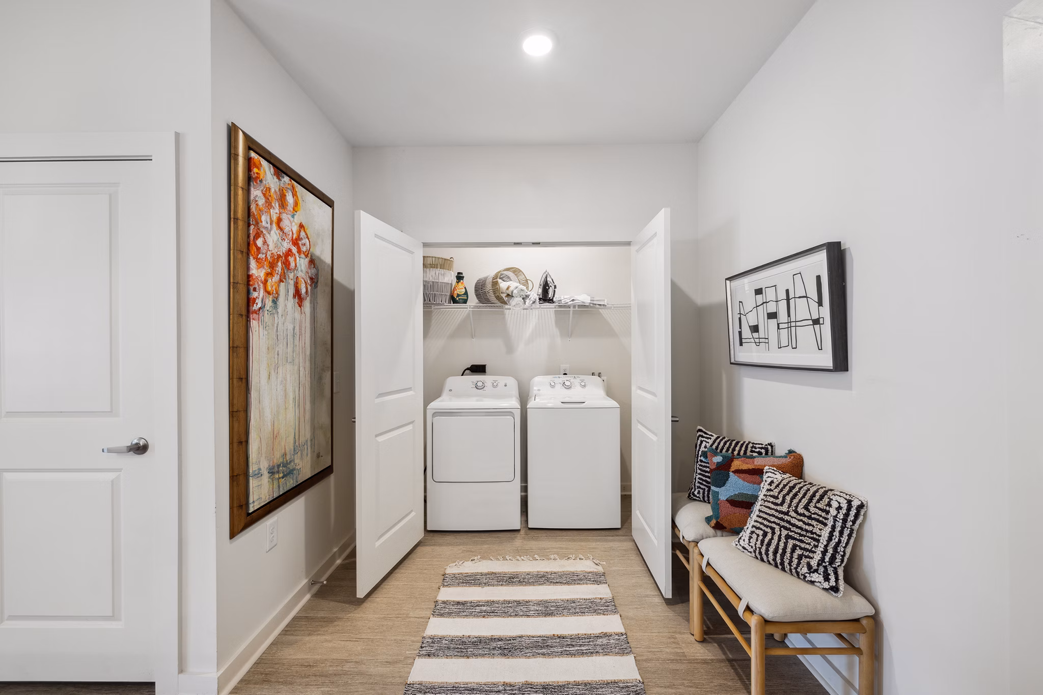 laundry room at The Duke of Charleston Apartments