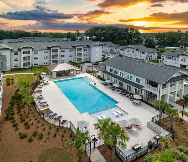 pool at The Duke of Charleston Apartments