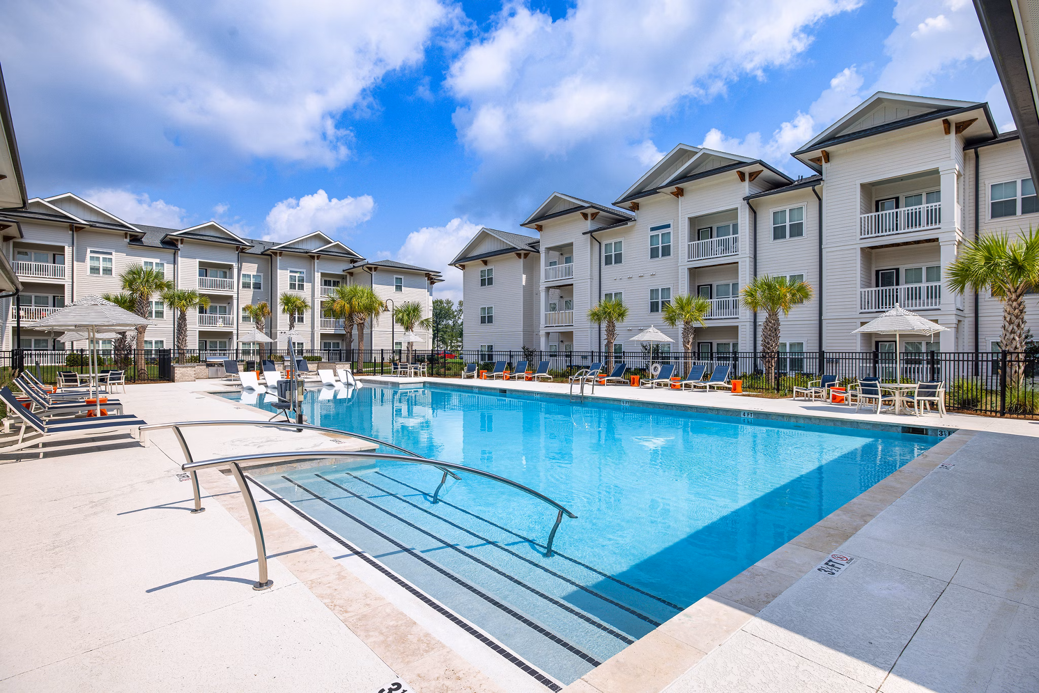 pool at The Duke of Charleston Apartments