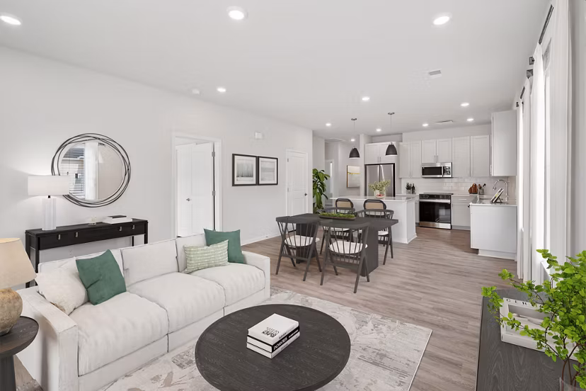 rendering at Arbor View Townhomes Apartments