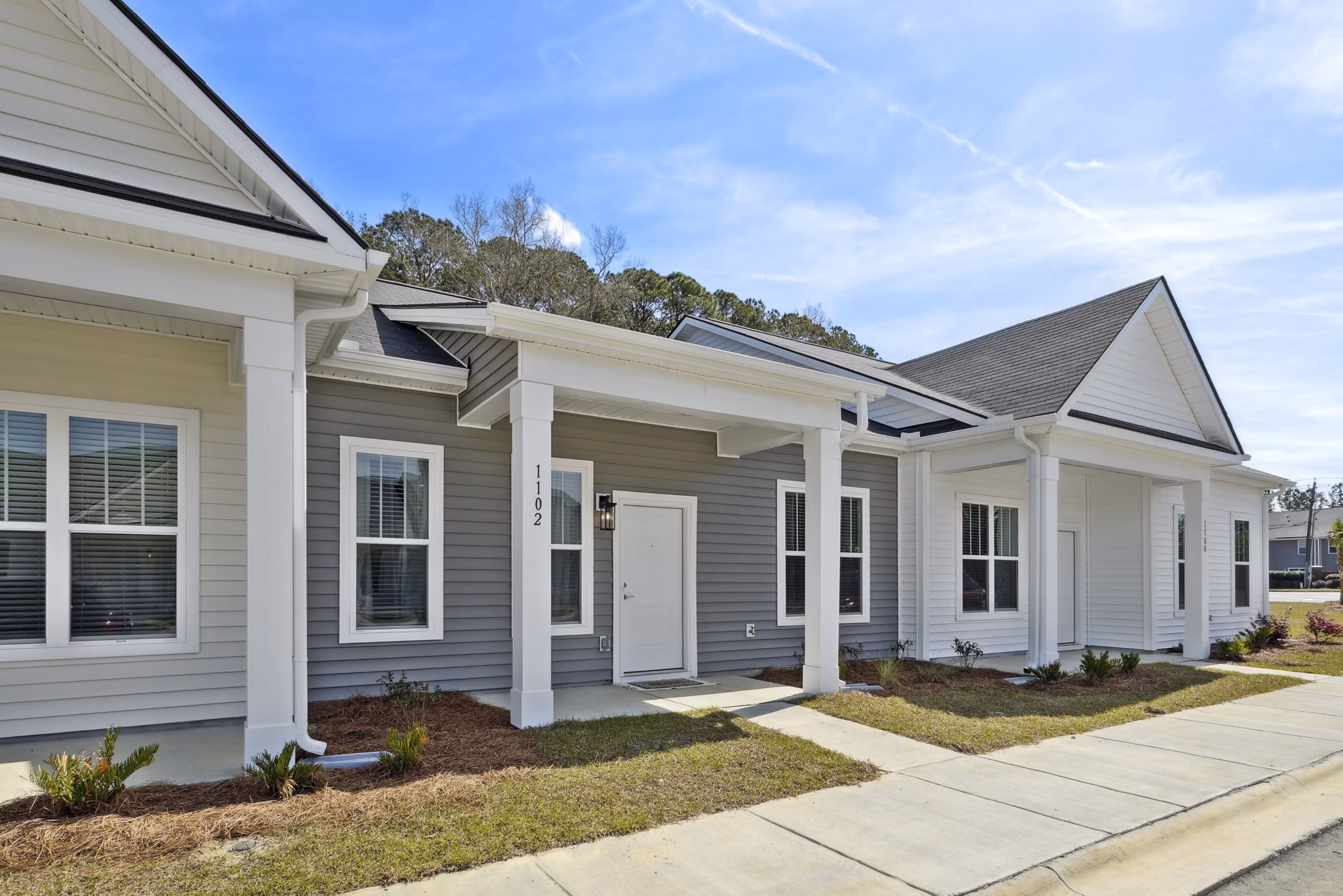 rendering at Arbor View Townhomes Apartments