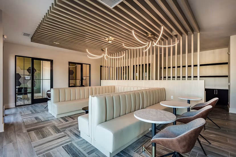 clubhouse at The Allen Apartments