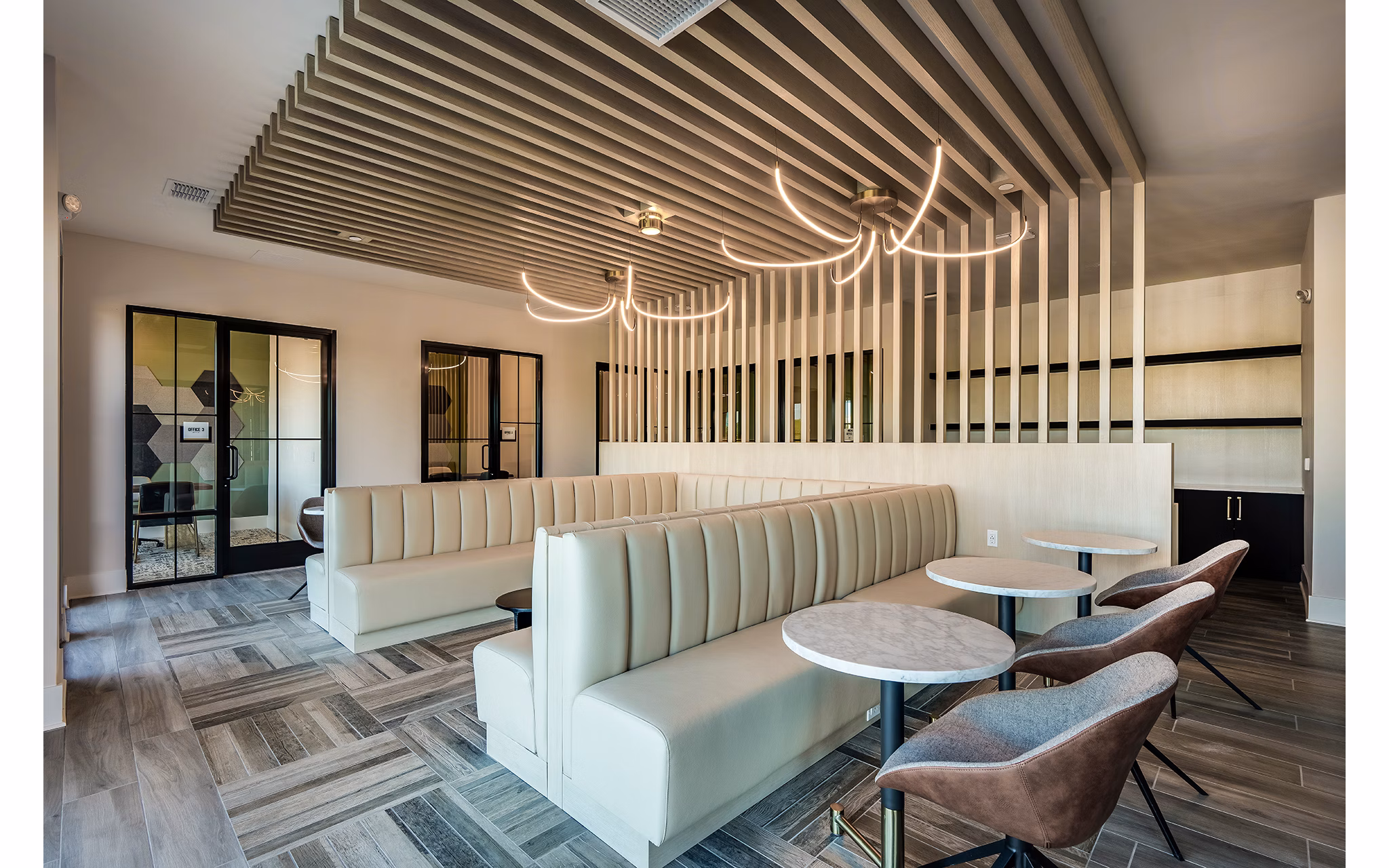 clubhouse at The Allen Apartments
