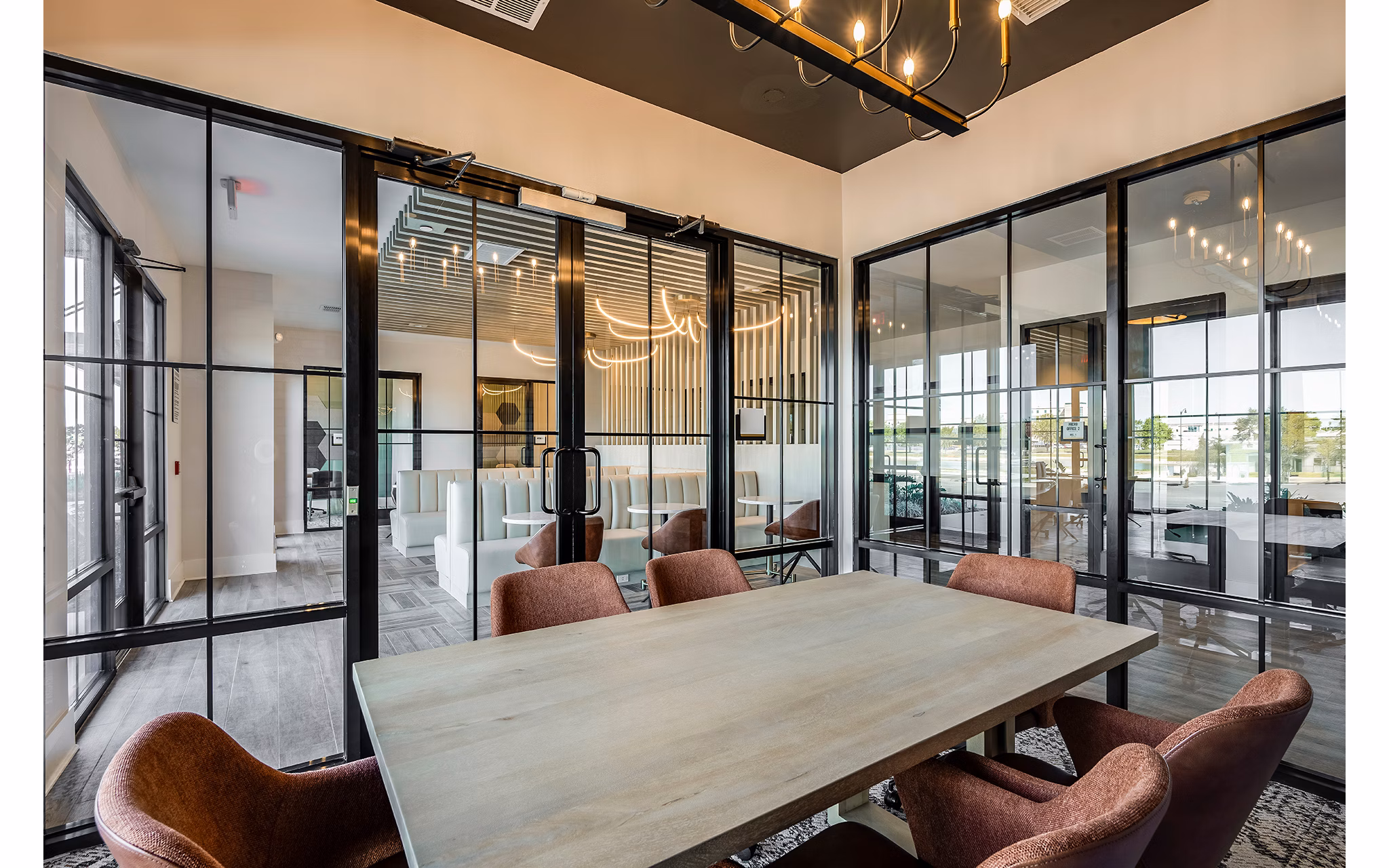 clubhouse at The Allen Apartments