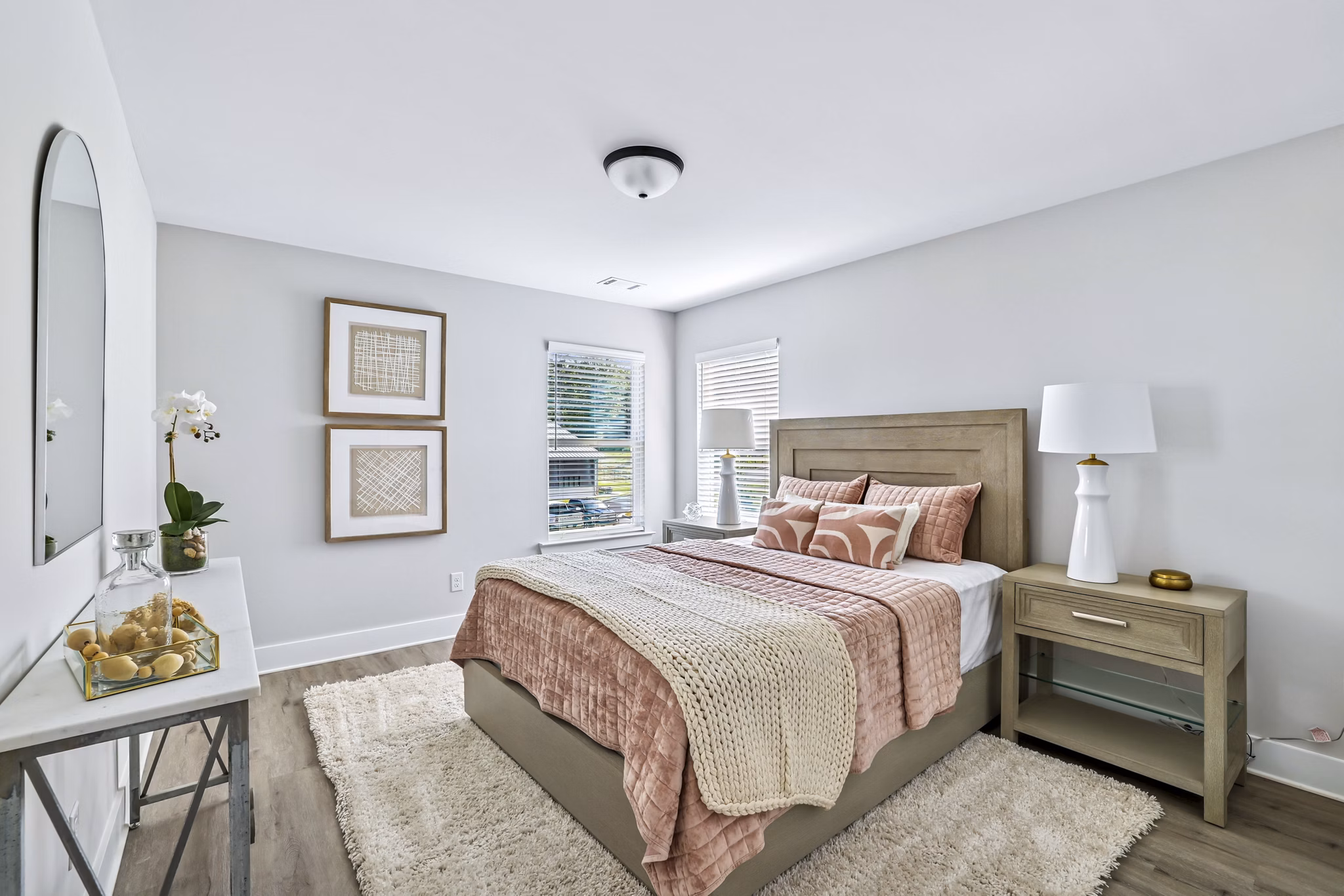 bedroom at Fairlie Apartments