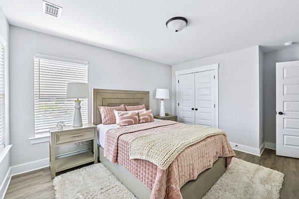 bedroom at Fairlie Apartments