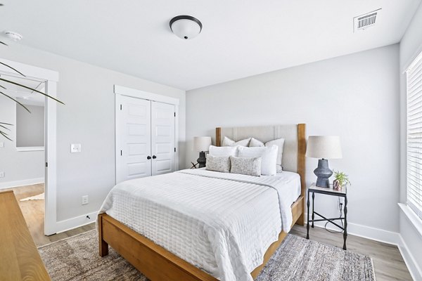 bedroom at Fairlie Apartments