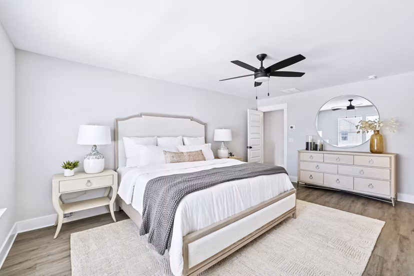 bedroom at Fairlie Apartments
