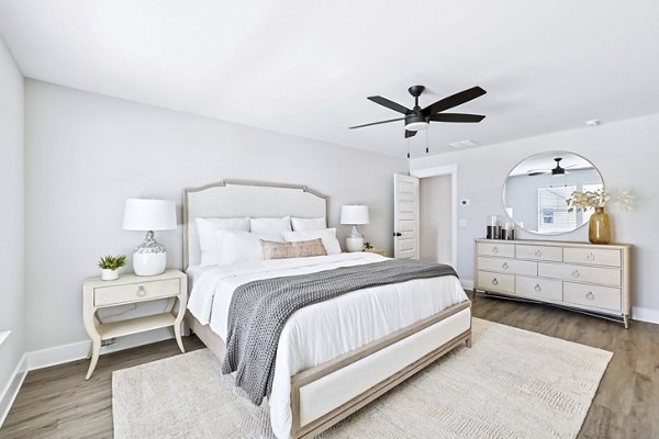 bedroom at Fairlie Apartments