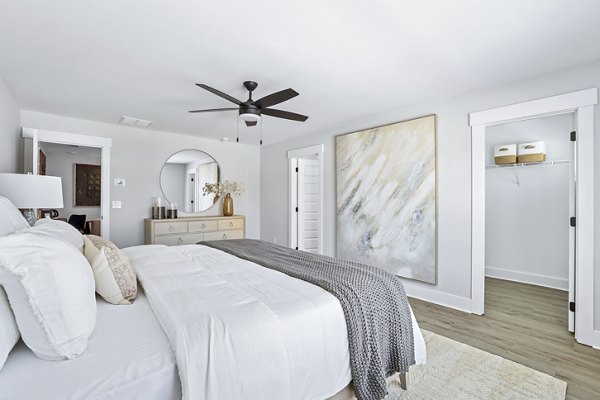 bedroom at Fairlie Apartments