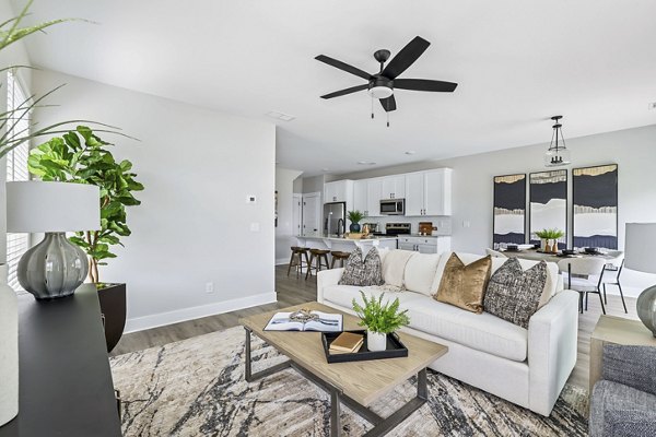 living room at Fairlie Apartment Homes
