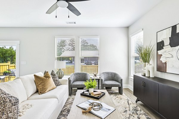 living room at Fairlie Apartment Homes