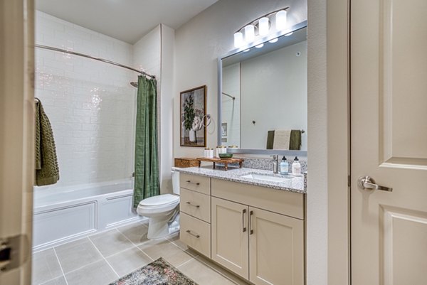 BATHROOM at Alexan at the Galleria Apartments