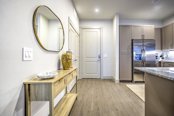 kitchen at Alexan at the Galleria Apartments