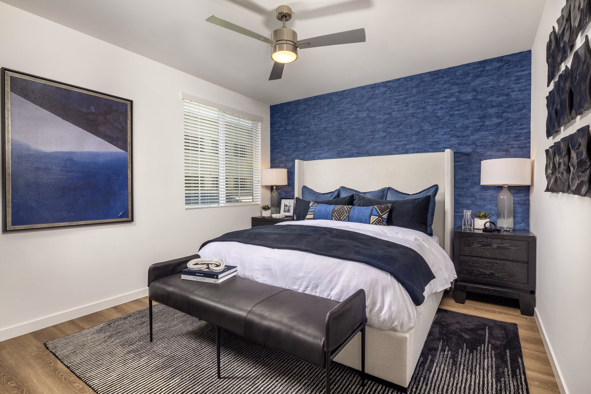 bedroom at The Croft Apartments 