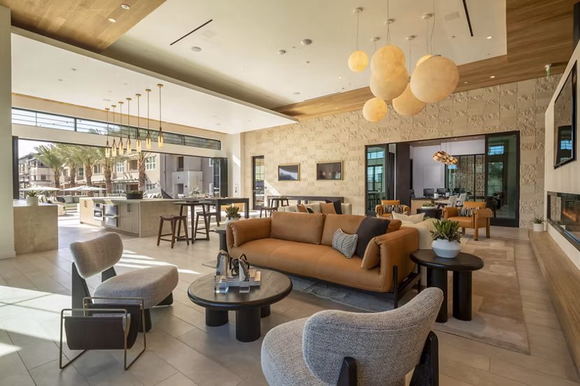 clubhouse at The Croft Apartments