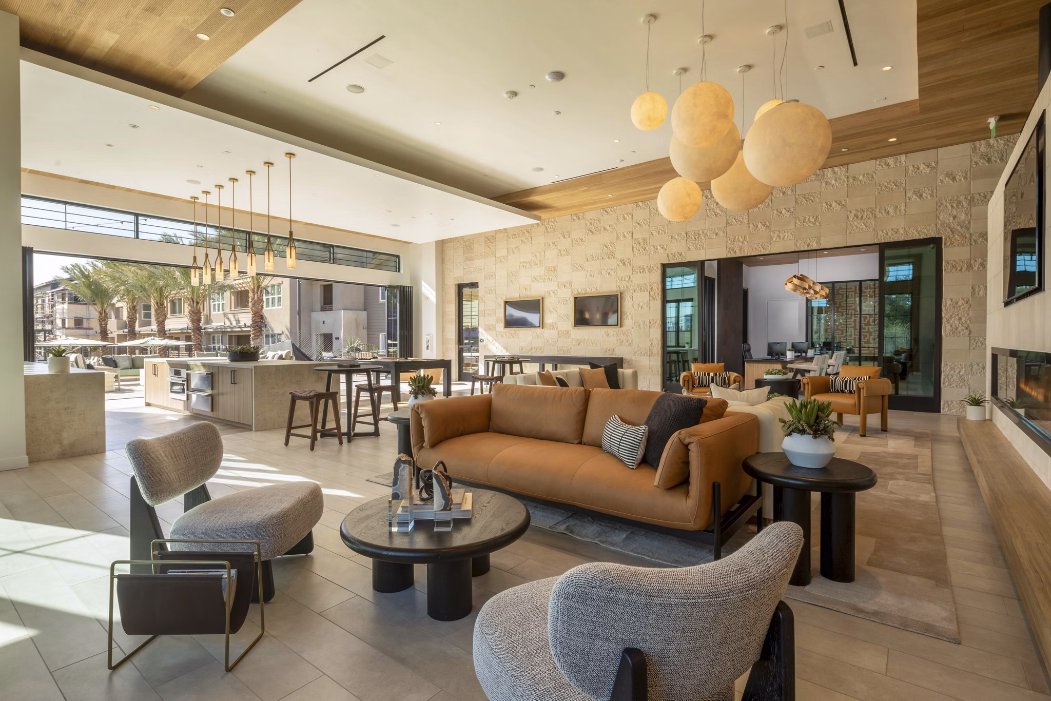clubhouse at The Croft Apartments