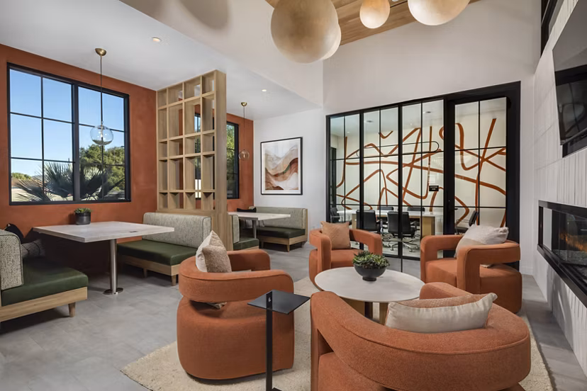 clubhouse at The Croft Apartments