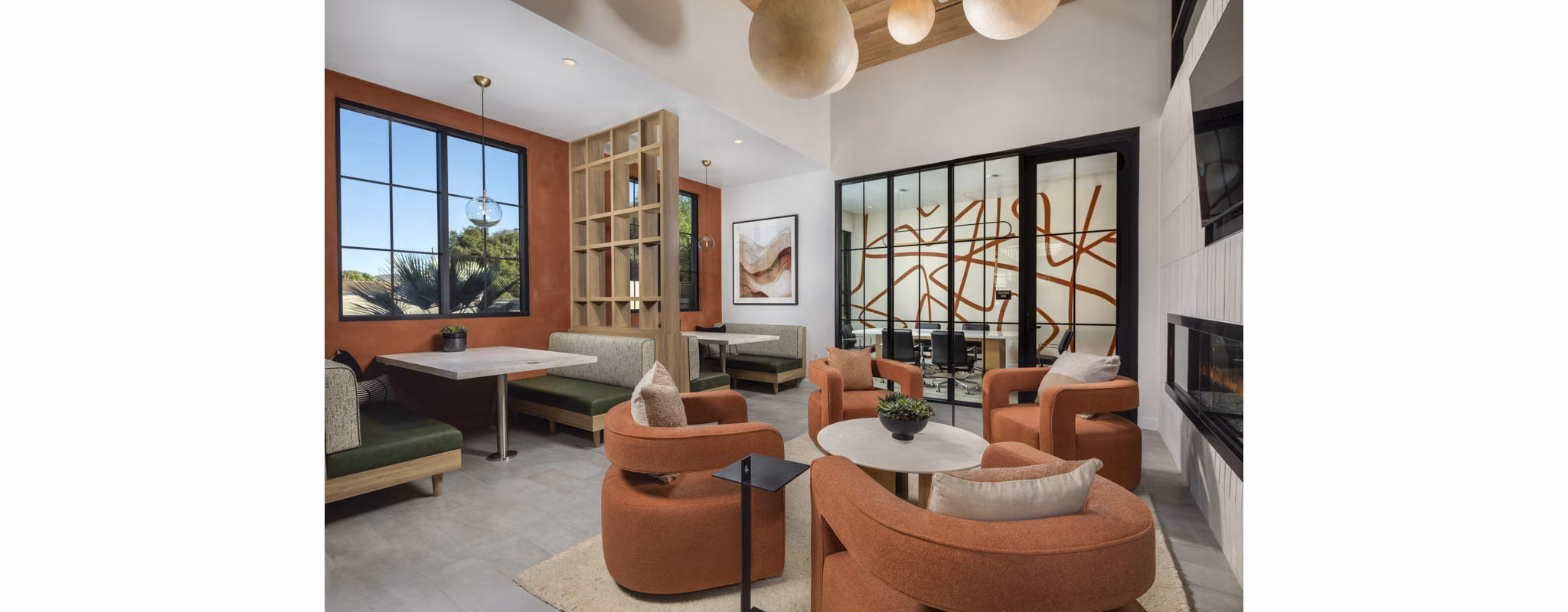 clubhouse at The Croft Apartments