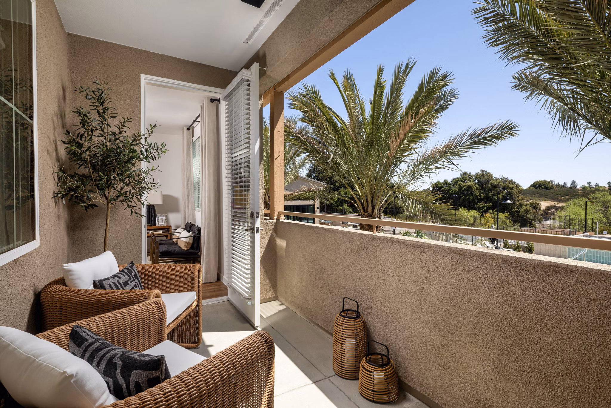 grill area at The Croft Apartments 