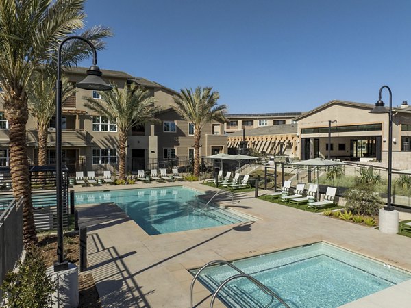 pool at The Croft Apartments