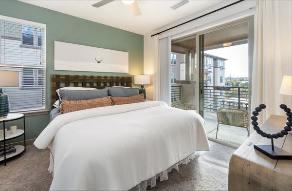 bedroom at The Charles Denver West Apartments