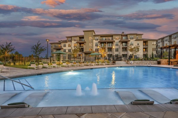 pool at The Charles Denver West Apartments