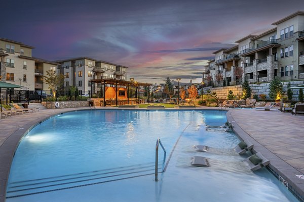 pool at The Charles Denver West Apartments