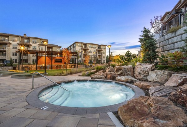 pool at The Charles Denver West Apartments