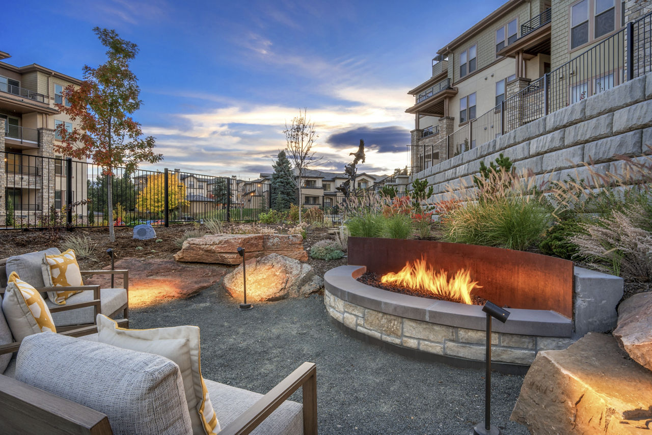 Grill area at The Charles Denver West (3 of 3)