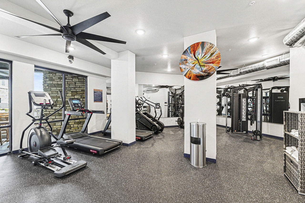 Gym at The Madison At Stetson Hills (1 of 3)