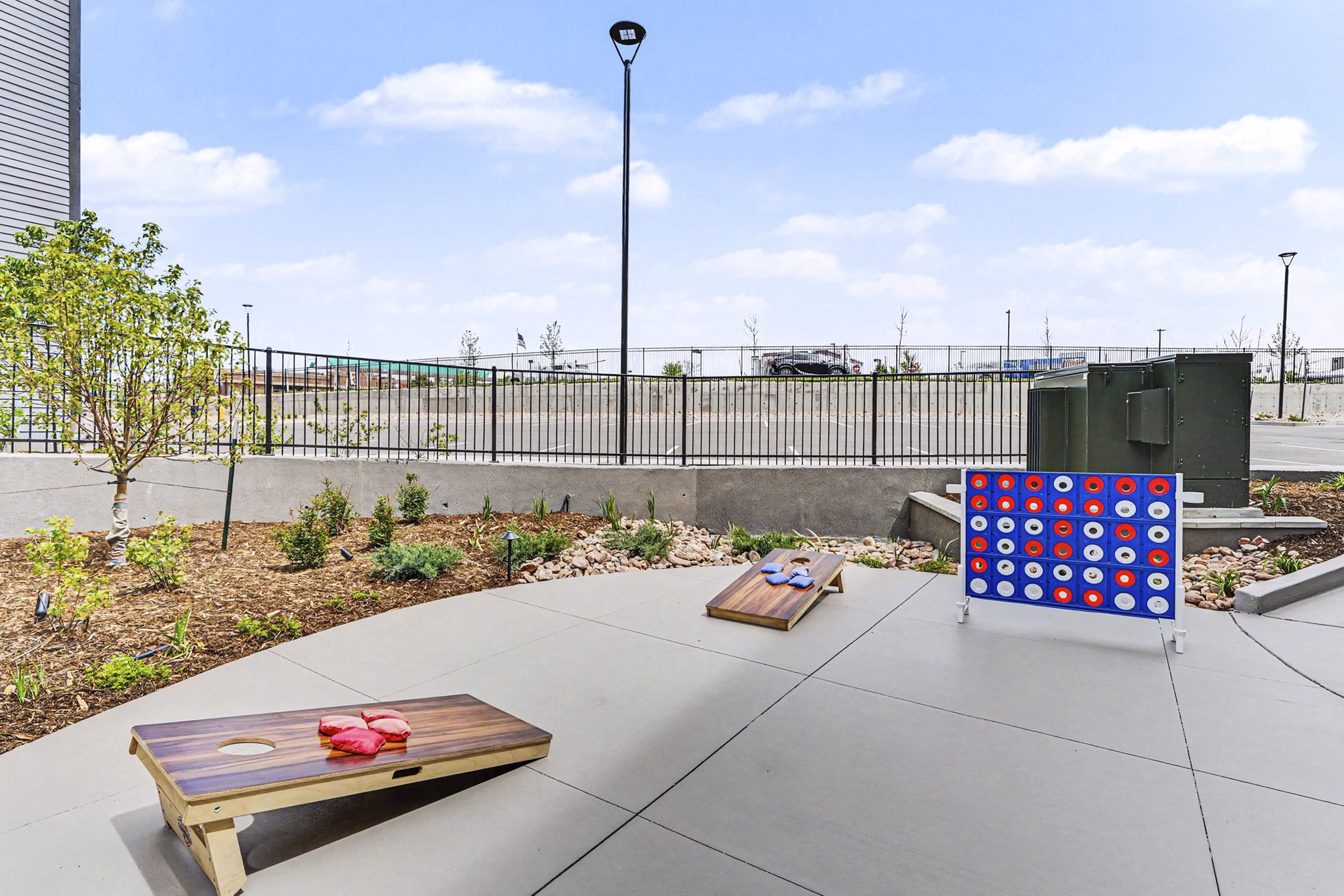 dog park at The Madison at Stetson Hills Apartments
