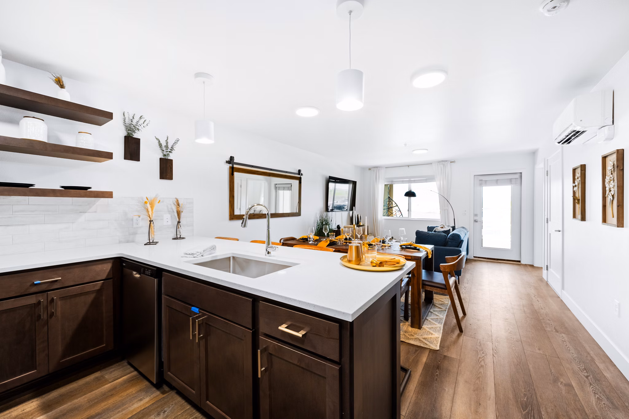 kitchen at Sky Meadow Villas Apartments