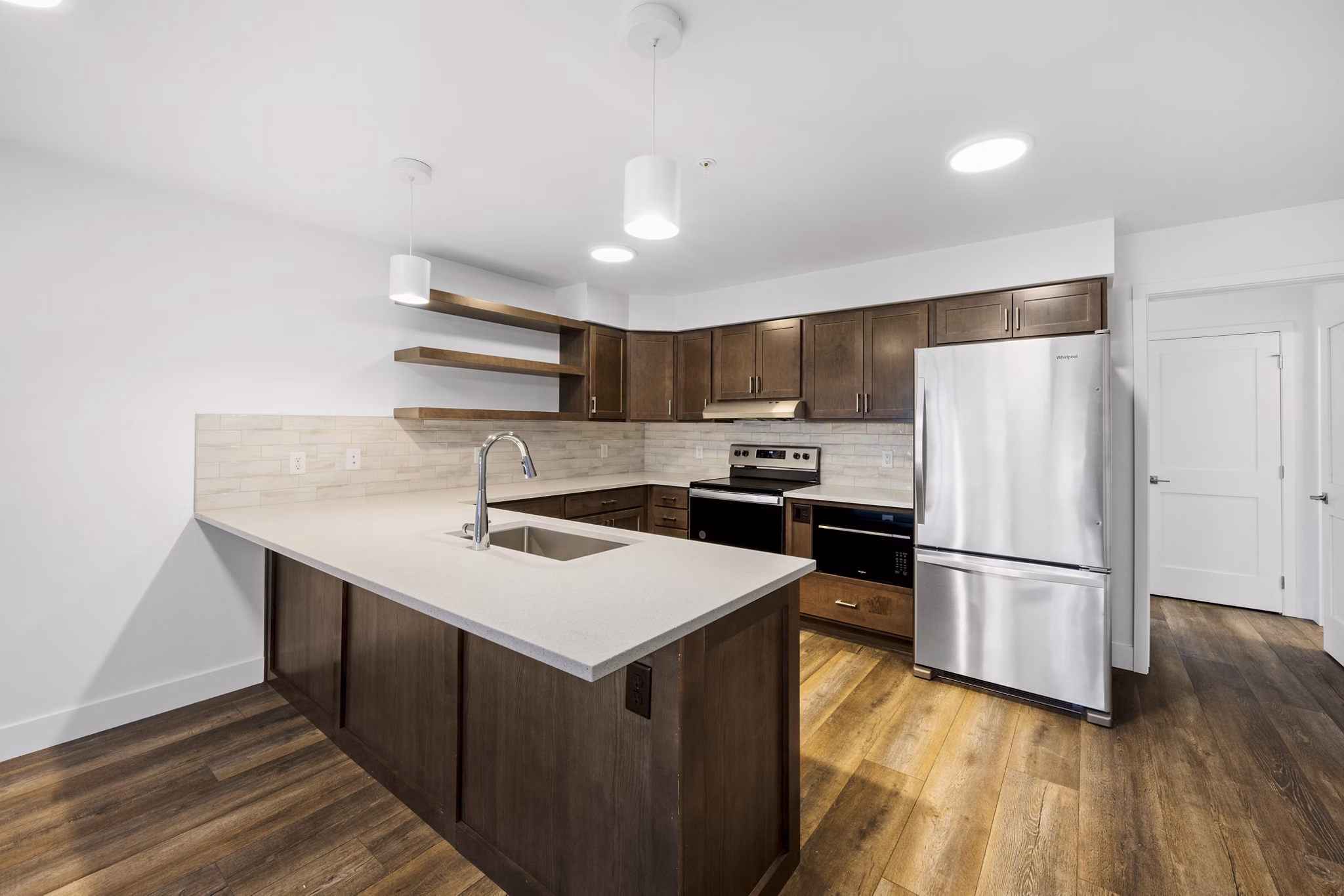 kitchen at Sky Meadow Villas Apartments