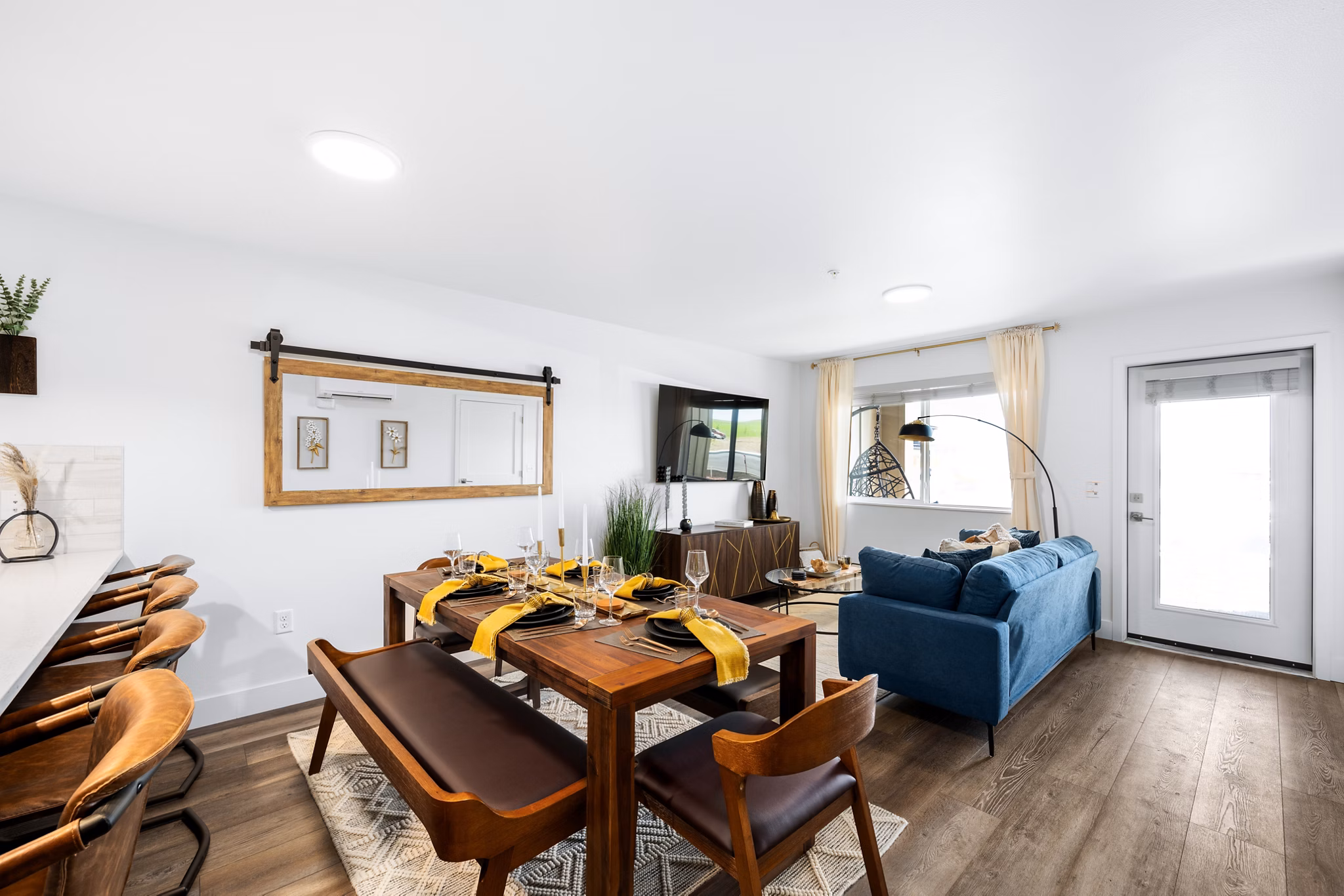 living room at Sky Meadow Villas Apartments