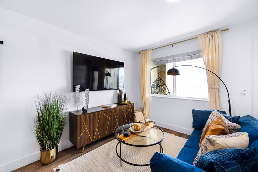living room at Sky Meadow Villas Apartments