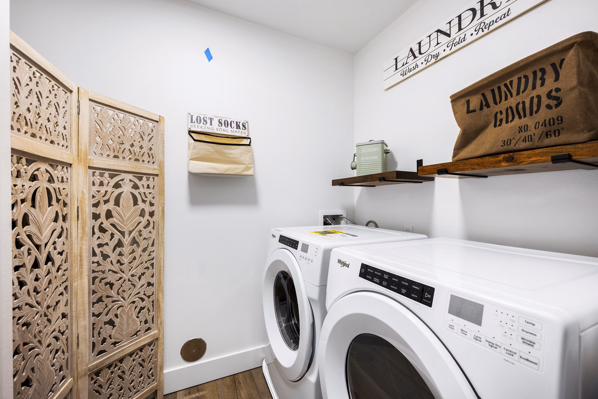 laundry room at Sky Meadow Villas Apartments