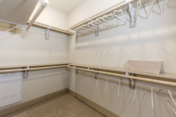 closet at Rosalia Silverlake Apartments