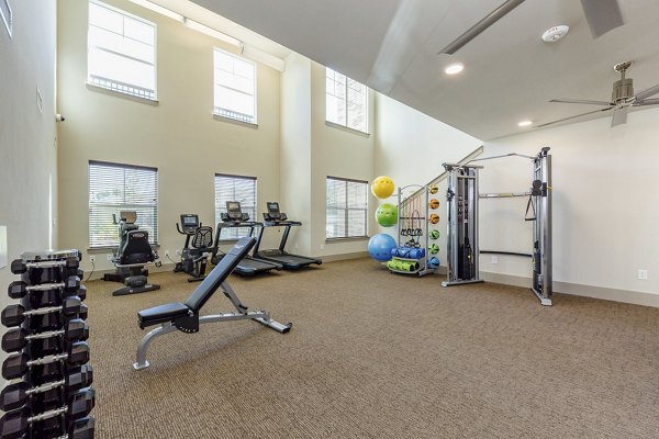 fitness center at Rosalia Silverlake Apartments